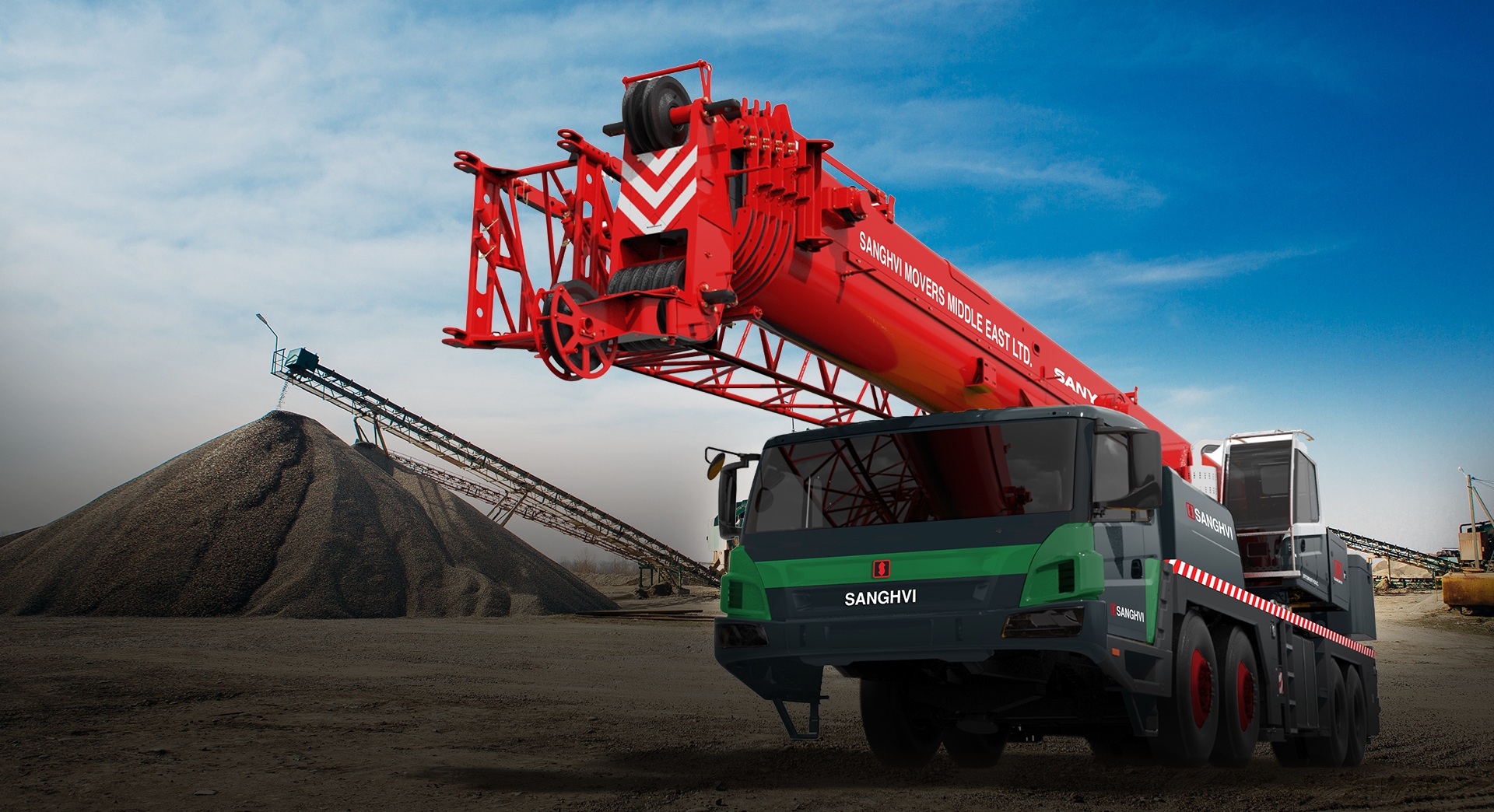 Built for Scale. Trusted for Precision. Driven by Legacy. Asia’s Largest Crane Rental Company, Now Leading the Middle East  Enquire Now